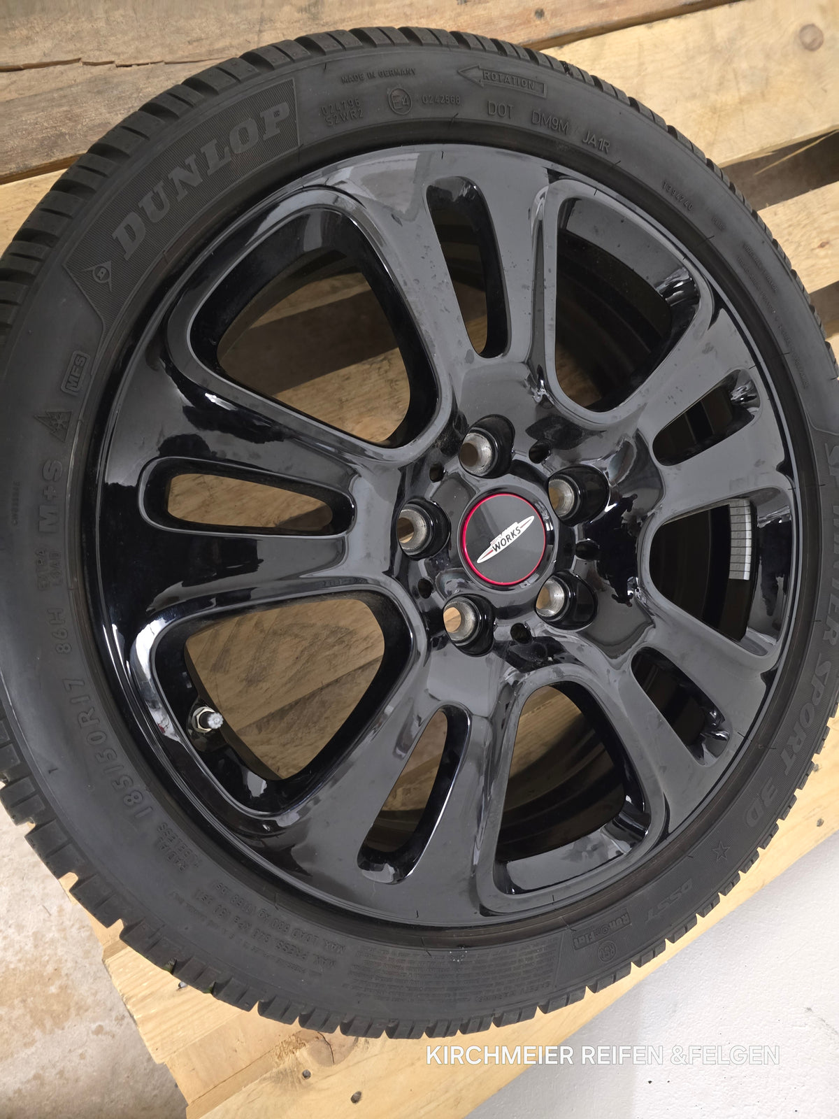MINI Cooper /S F55 F56 F57 Winterkompletträder 17 Zoll 185-50 R17 Original JCW