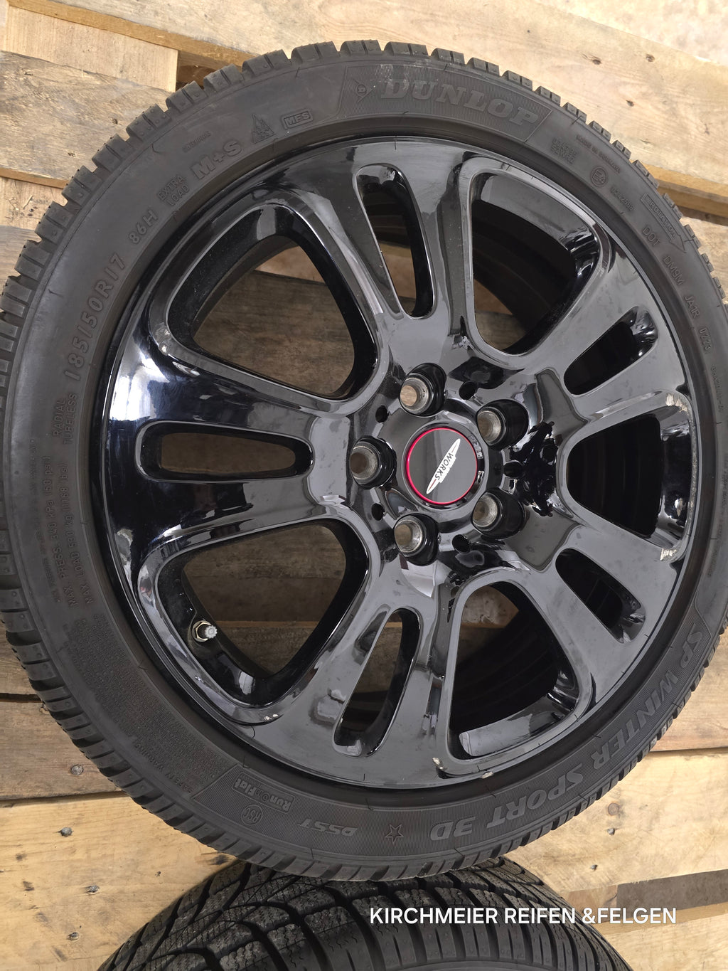 MINI Cooper /S F55 F56 F57 Winterkompletträder 17 Zoll 185-50 R17 Original JCW