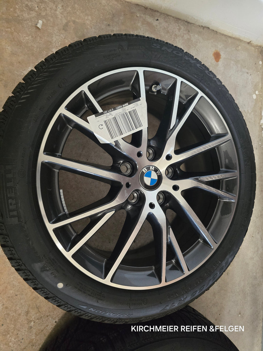 BMW 1er F40 2er F44 Winterkompletträder 17 Zoll 195-55 R17 Original Neu
