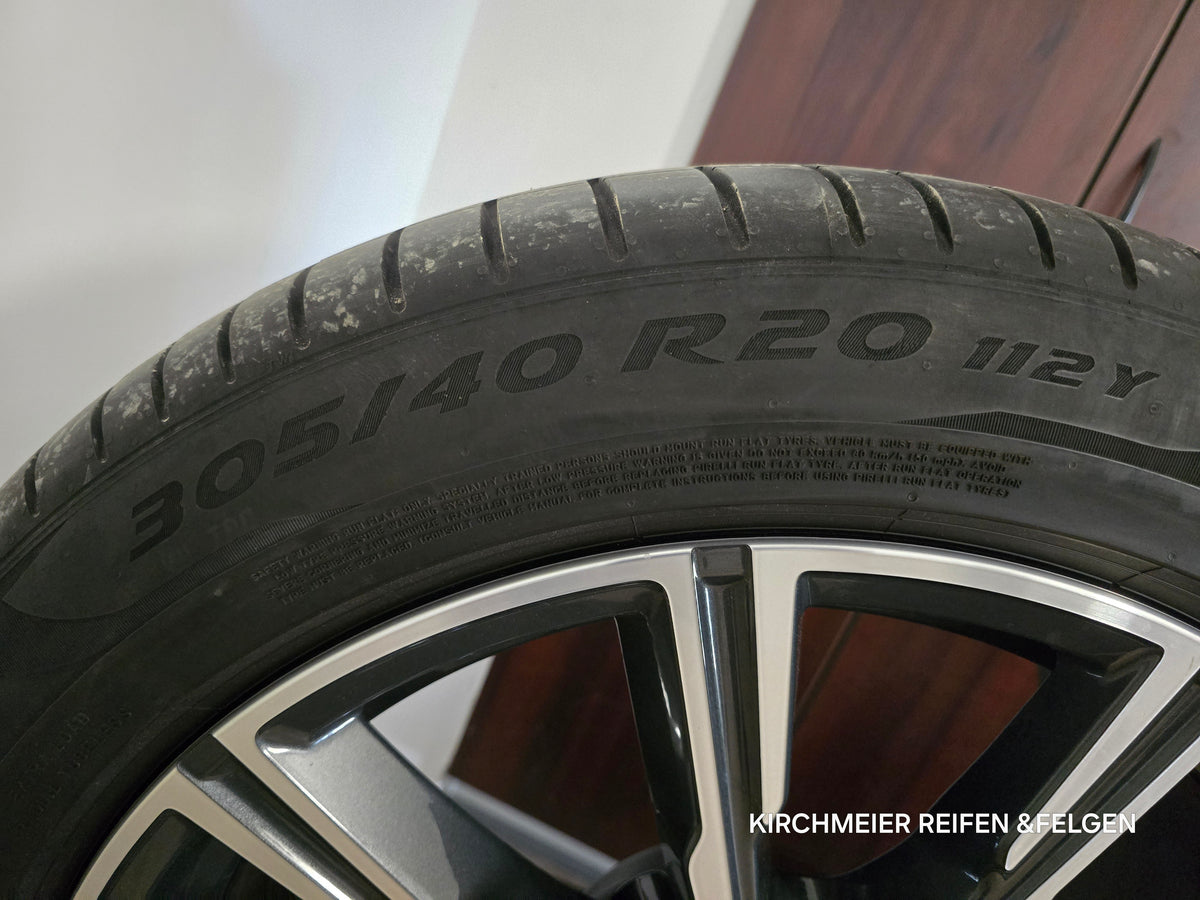 BMW X5 G05 & X6 G06 20 Inch Summer Complete Wheel Set 275/45 & 305/40 R20 740M Used