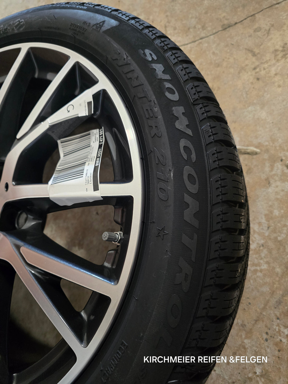 BMW 1er F40 2er F44 Winterkompletträder 17 Zoll 195-55 R17 Original Neu