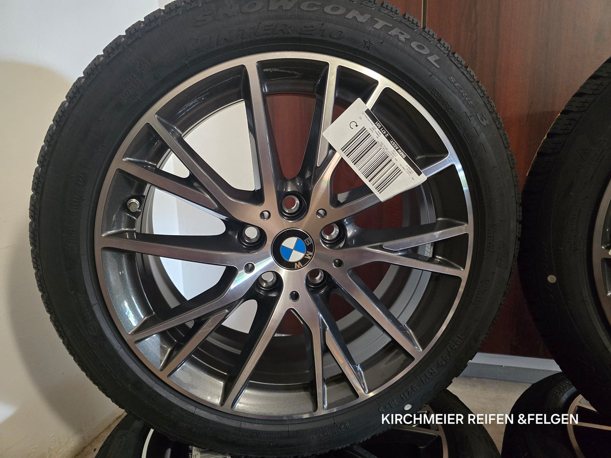 BMW 1er F40 2er F44 Winterkompletträder 17 Zoll 195-55 R17 Original Neu